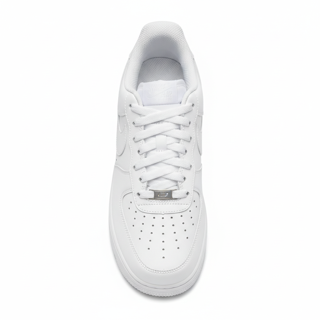 Nike Air Force 1 White - Top View
